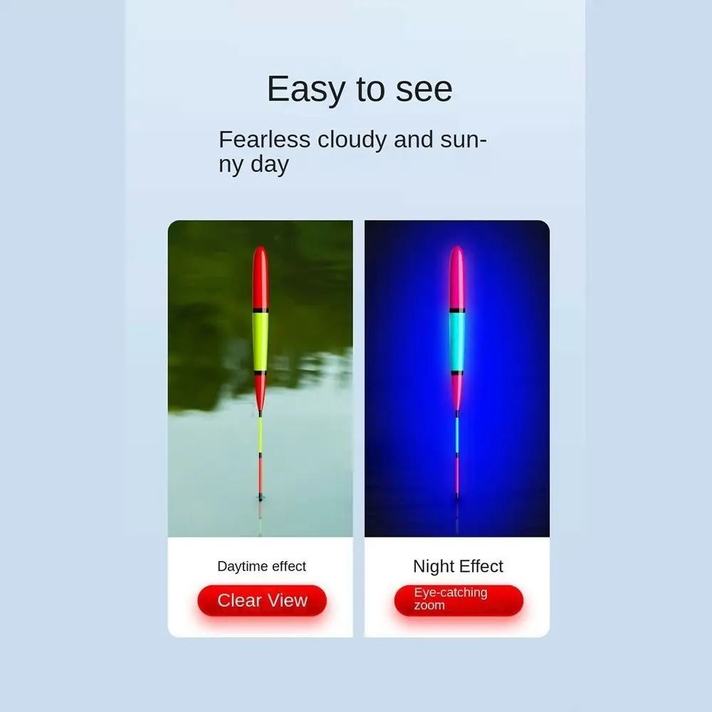 High Quality Vertical Buoy Composite Eye-catching Fishing Bobber Nano Fishing Float Sea Fishing