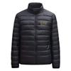 Herbst/Winter 2024 Herren Stehkragen Karomuster Baumwolljacke Jugendbekleidung