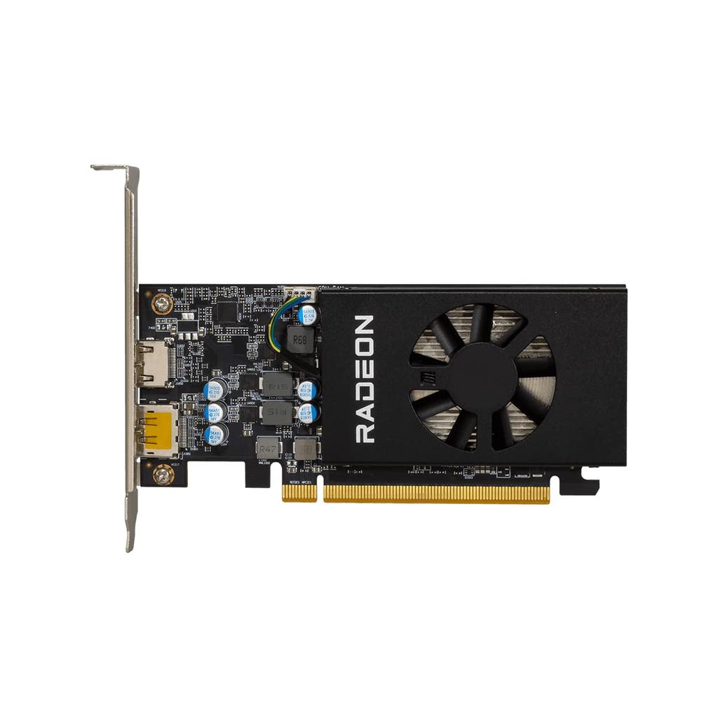 Kuroutoshikou AMD Radeon RX 6400 Grafikkarte Low Profile, 4GB, (RD-RX6400-E4GB/LP)
