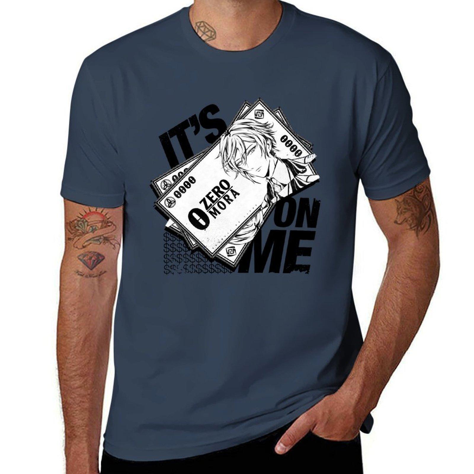 Zhongli Its On Me Tshirt Fashion Casual Short Sleeve Top S