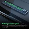 Car Temporary Parking Plate Mini Temporary Car Phone Number Plate Glow and Car Phone Number Plate for SUV and Car