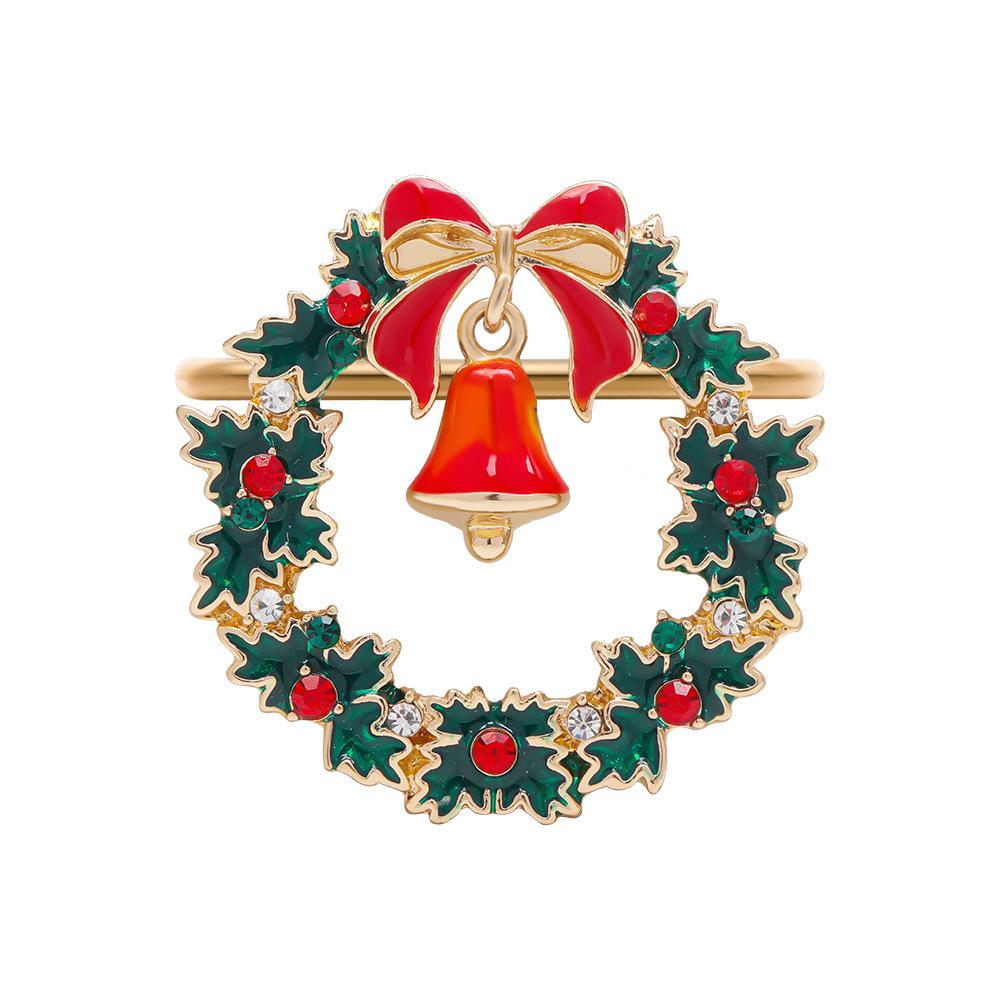 Porta-guardanapos de Metal para Natal Belle Porta-guardanapos Árvores Porta-guardanapos Adequado para Decoração de Natal Ação de Graças