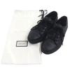 Ausgezeichnete GUCCI Low-Cut-Sneaker schwarzes Canvas Herren 6.5 426189 Gebraucht