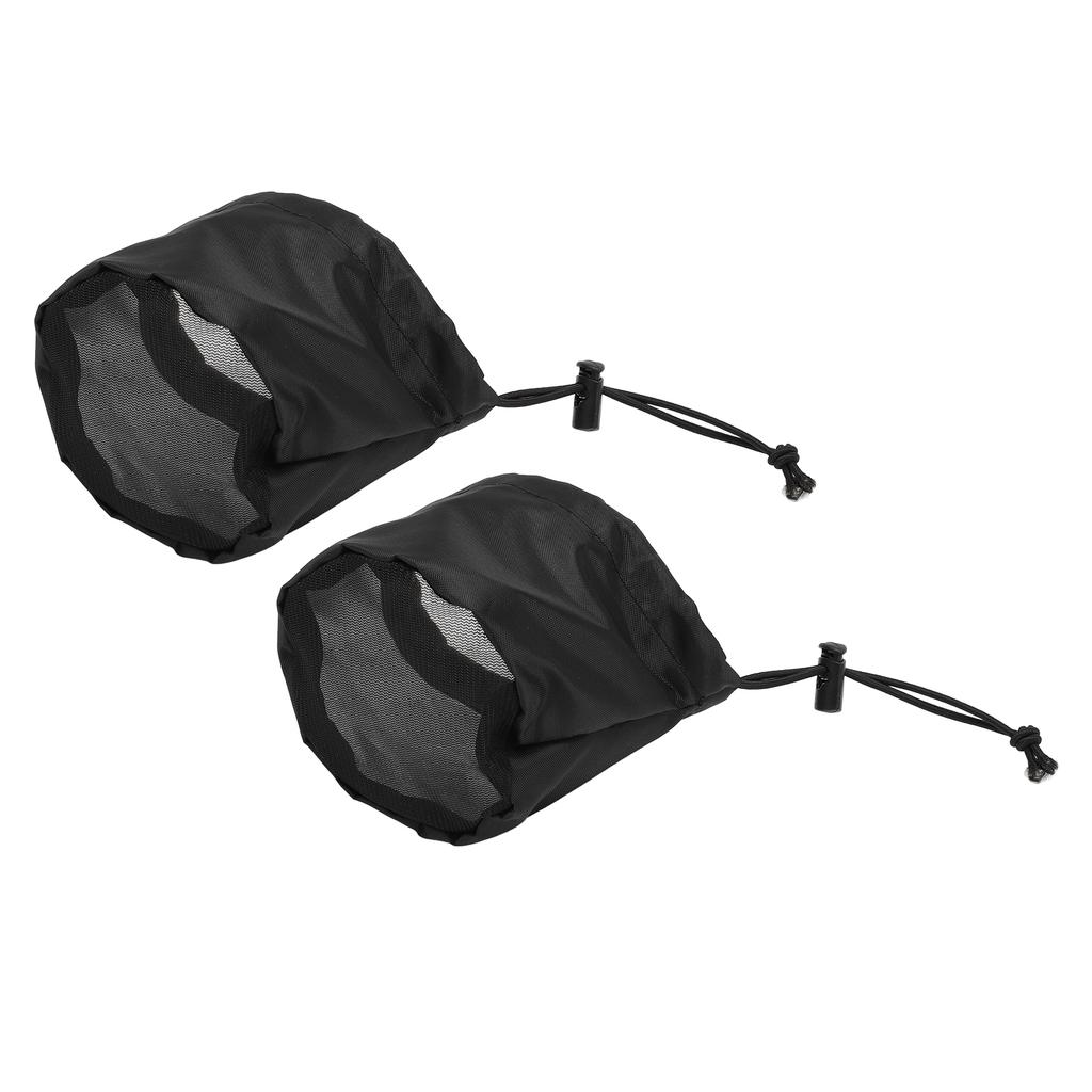 2PCS Duct Filter Vent Cover Waterproof Drawstring Design Plant Grow Tent Vent Mesh Cover
