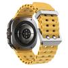 Marine Band Für Samsung Galaxy Watch 7 ultra 47mm Sport Silikon Armband Strap Galaxy Watch ultra Strap 47 Leuchtend Zubehör
