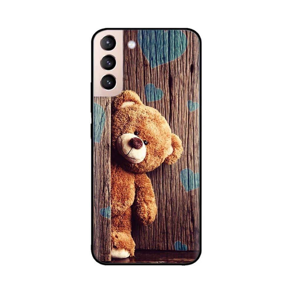 For Samsung Galaxy S21 Plus Case Soft Black Silicone Cover Protective Shell For Samsung Galaxy S21 Plus Ultra S21+ FE 5G Case