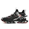 Men's Tech-Inspired Shock-Absorbing Razor Sneakers
