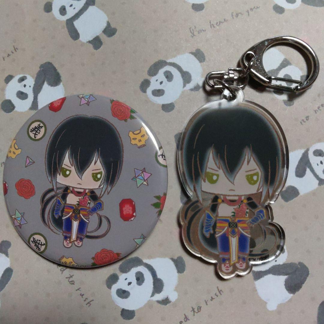 Swallow Blue Sanrio Can Badge Keychain Fate FGO Shinjuku Assassin