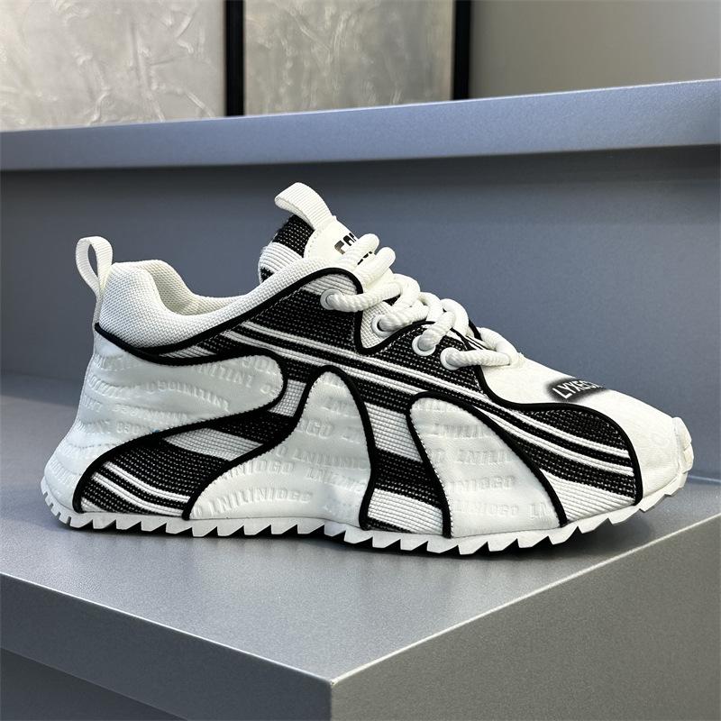 

Массивные мужские повседневные кроссовки Осень Дизайнерская спортивная обувь Мода Увеличенная высота платформы Нескользящие уличные кроссовки Zapatillas 45