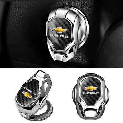 1 pièce Housse de protection décorative pour bouton de démarrage à une touche de voiture Pour Trax Cruze Malibu Camaro Cavalier Equinox Orlando
