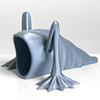 New 3d Printed Subnautic-a Flexible Articulated Fidget Model Leviathan Sea Eater Monster Bloop Sea Monster Figure EL Gran Maja