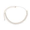 Sexy Tassel Waist Chain Belt Zircon Rhinestone Belly Body Chain Fashion Trend Zircon For Women Festival Rave Party Accessories