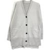 ADORE 531-1270007 Light Gray Double Knit Cardigan tops 38 Light grayUsed