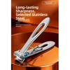 1Pc/Set Anti-splash Nail Clipper with Magnifying Glass Nail Clippers Cutter Trimmer  Trim Tools