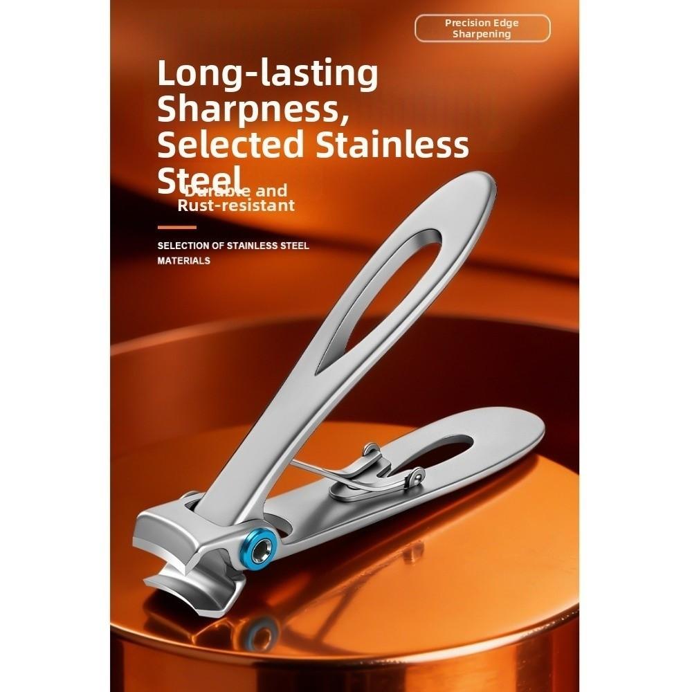 1Pc/Set Anti-splash Nail Clipper with Magnifying Glass Nail Clippers Cutter Trimmer  Trim Tools