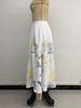 2026 Floral Mid-Length Summer Skirt - Women's Casual Vacation Style