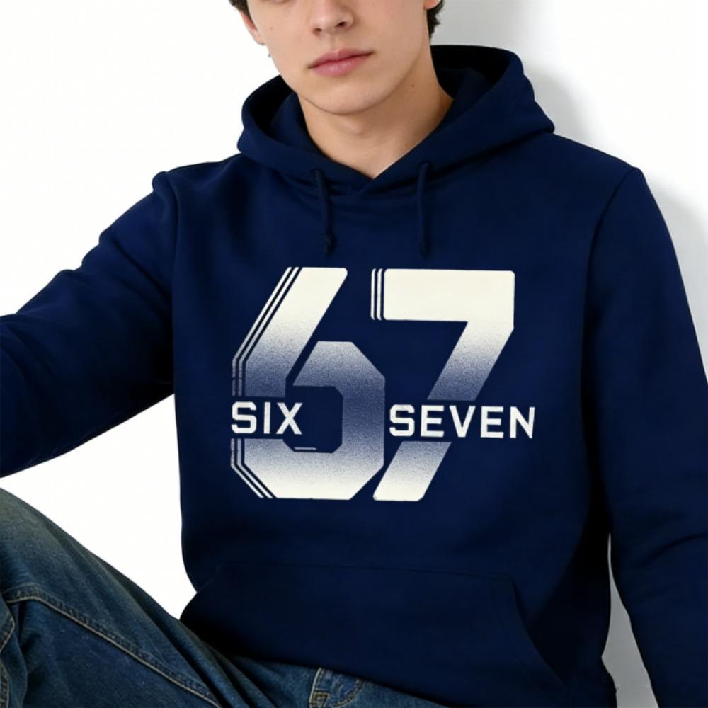 Spring Autumn Kids Hoodies Funny Letter 6 7 Print Hoodies Pullover Boys Casual Sweatshirt Tees Top Outdoor Long Sleeve Clothing Girl Hoodies