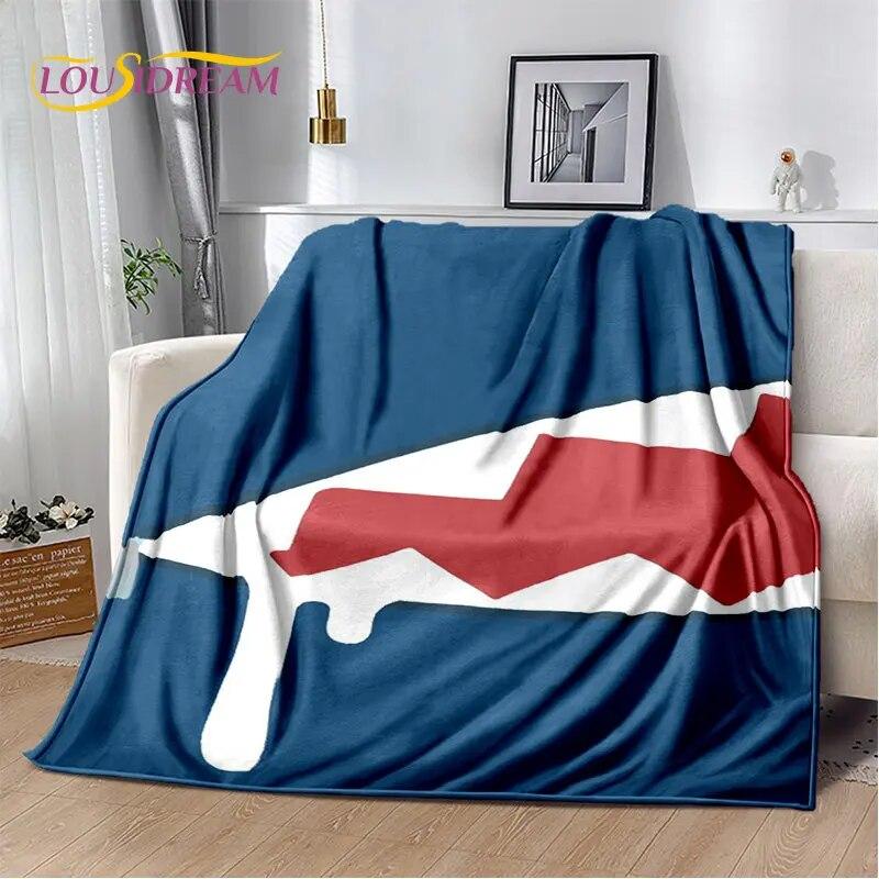 Gawr Gura Hololive Cute Anime Soft Plush Blanket,Flannel Blanket Throw Blanket for Living Room Bedroom Bed Sofa Picnic Cover Kid