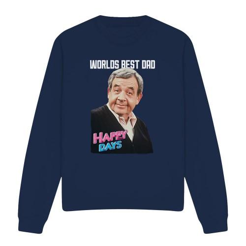 Happy Days Unisex Adult Best Dad Sweatshirt
