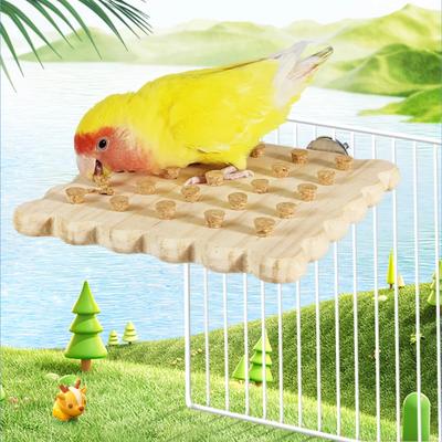 Bird Perch Stand Bird Parrot Toy Birds Chewing Toy Parrot Stands Chewing Toy for Small Budgies Conure Parakeets Pet Product