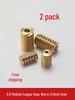 0.5 Module Copper Worm Gear Helical Gear with 2mm-3mm Shaft Hole