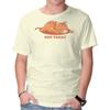 Unisex Crew Neck T-Shirt Not Happening Today Graphic Short Sleeve Casual Tee