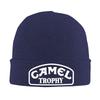 Camel Trophy Knitted Hat Womens Mens Beanie Winter Hats Acrylic Vehicle Logo Warm Melon Cap