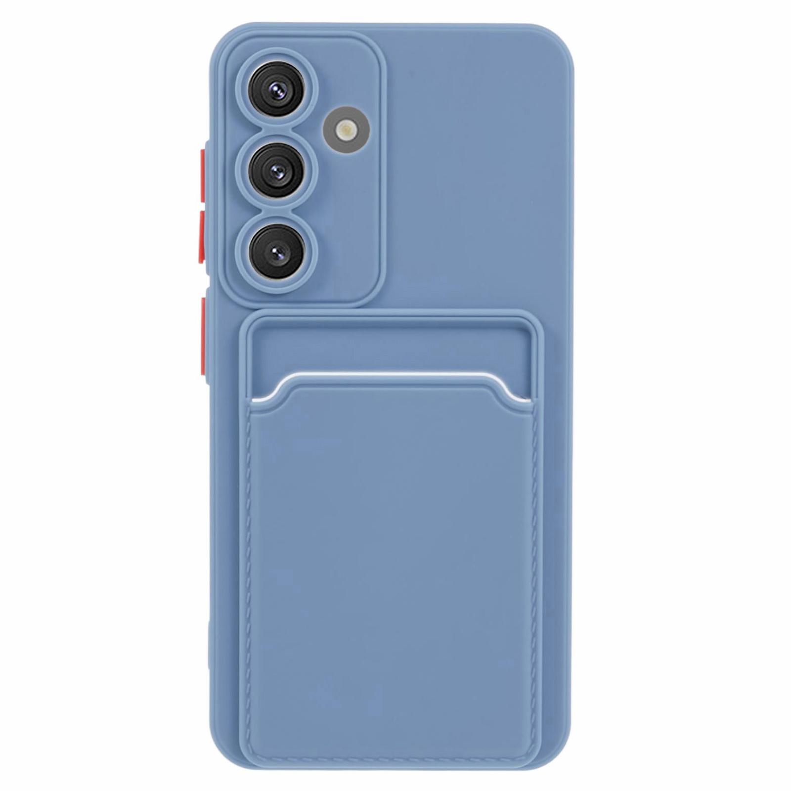 

Чехол для Samsung Galaxy S25/S24 со слотом для карт, матовая задняя крышка без отпечатков пальцев A