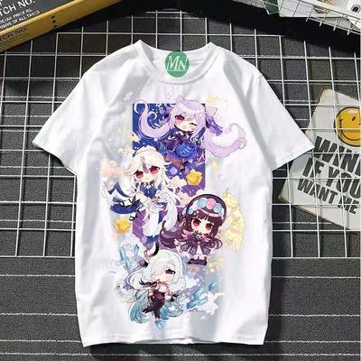 Genshin Impact Cosplay Game Manga T-shirt Shirt Undershirt Undershirt Polyester