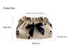 Corduroy Cherry Makeup Bag for Girls: Stylish, Large Capacity, Evening & Travel Portable Bag