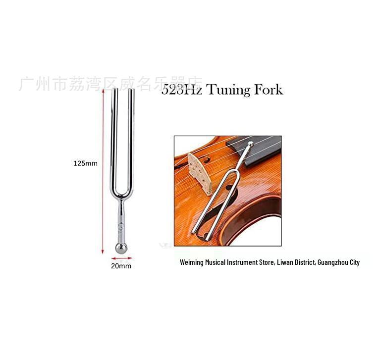 523Hz C Key Tuning Fork for Orchestral Instruments