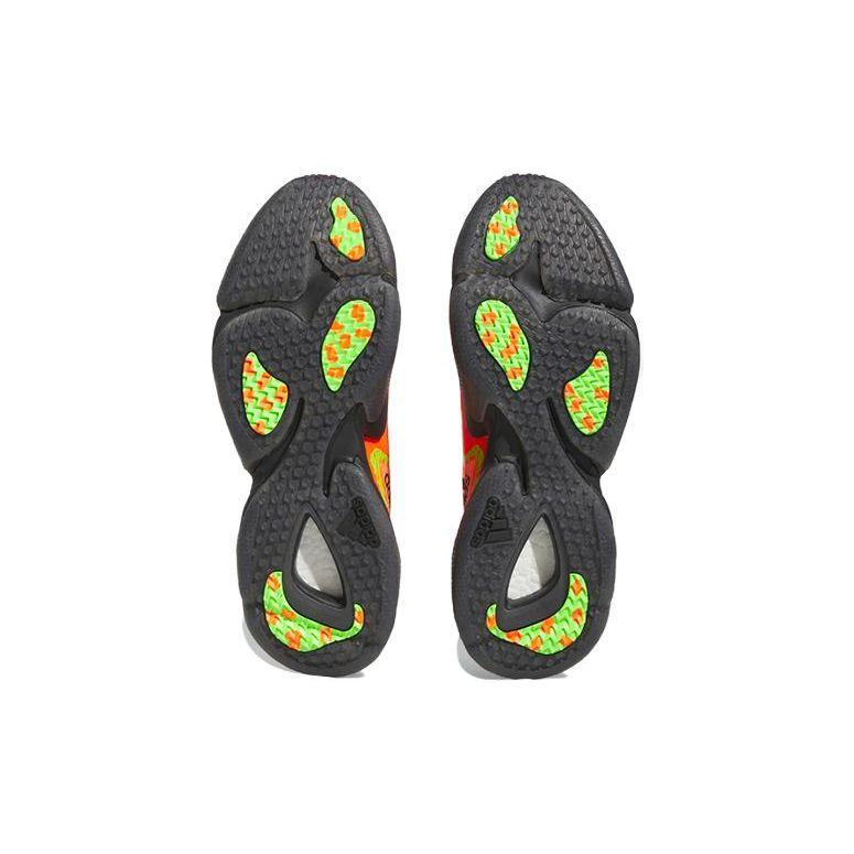 Adidas Mahomes 1 Impact FLX Poison Męskie Trampki Pomarańczowy Zespół-Pomarańczowy Słoneczny Rdzeń-Czarny IF4806