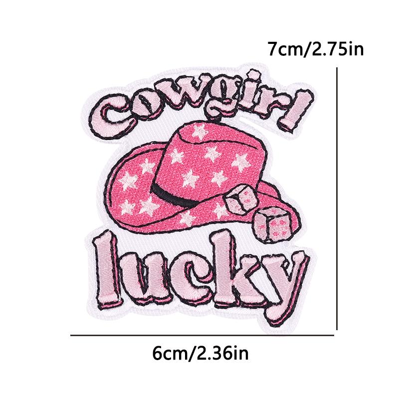 Vintage Cowboy Iron On Embroidery Patch for Leather Jacket Tactical Gear Outdoor Enthusiast Western Theme Patch Ironing Patches
