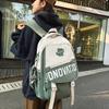 New Fashion Trend Ins Style Letters Large Capacity Computer Bag Versatile Student Backpack