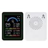 10 in 1 Air Quality Detector CO2 TVOC HCHO PM2.5 PM10 PM0.3 Detection Portable Air Quality Meter for Home