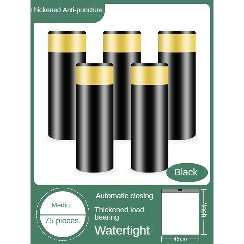 Müllbeutel mit Kordelzug, nicht schmutzig, vergrößert und verdickt, für den Haushalt und die Küche, tragbar, aus Plastik, mit Kordelzug