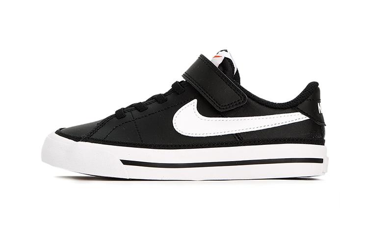 Nike Court Legacy Black White PS DA5381-002 35