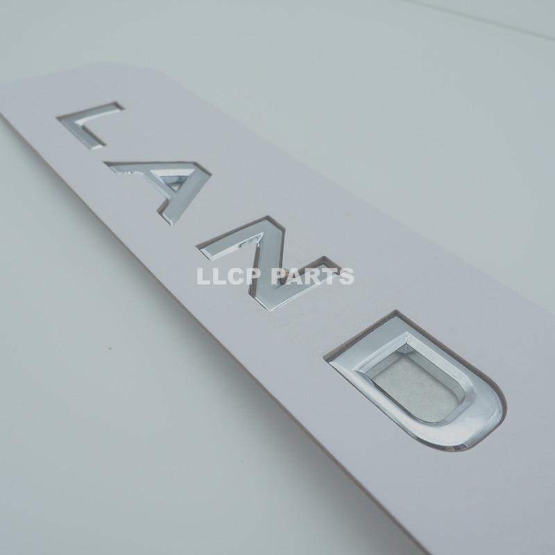ALK2 For Toyota Land Cruiser 300 LC300 VXR GXR 2021-2023 3D ABS Letter Sticker Tailgate Badge Emblem Exterior Modification Sticker