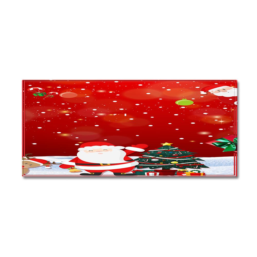 Christmas Kitchen Sand Carpet Doormat Long Floor Mat