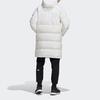 Adidas Puffy Long Coat With Hood Men Outerwear White GF0073
