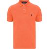 Polo Small Pony Logo Embroidered Cotton Short Sleeve Polo Shirt Men Tops Orange 710680784-127