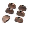 6pcs Guitar Tuners Machine Head Buttons Metal Tuning Key Half round handle Buttons Head