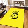 Al-Ittihad FC Carpet Rug for Living Room Bedroom Home Sofa Decoration,Kids play Non-slip Floor Mat