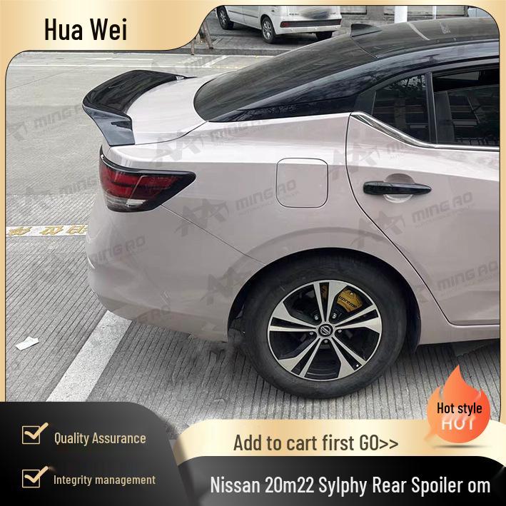 Nissan Sylphy 20-22 Rear Spoiler, No-Drill Installation