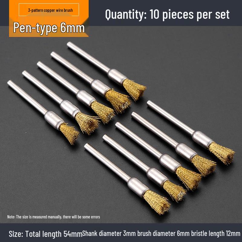 Electric Grinder Steel Wire Brush - Rust & Polishing Head for Walnut & Wenwan Grinding, Steel & Electric Brush.
