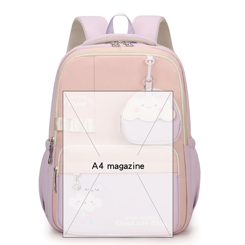 Ghiozdan Școlar Studențesc Desen Animat Rucsac de Mare Capacitate pentru Copii