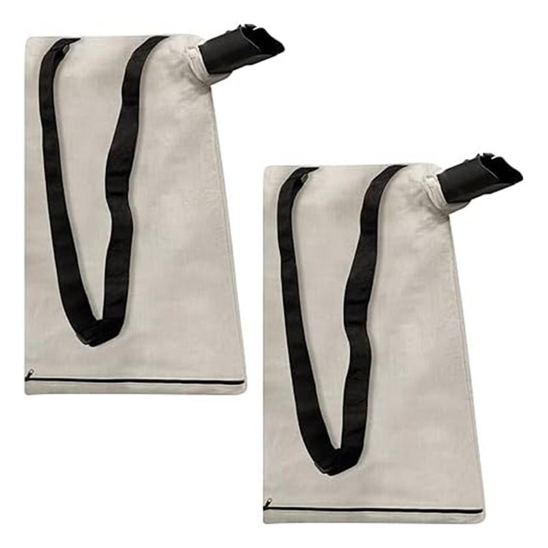 127-7040 Leaf Blower Vacuum Bag Compatible For Toro 51574 51592 51593 51602 51609 51581 51558 51619 - 2 Pack Parts Creamy White 2 Pack