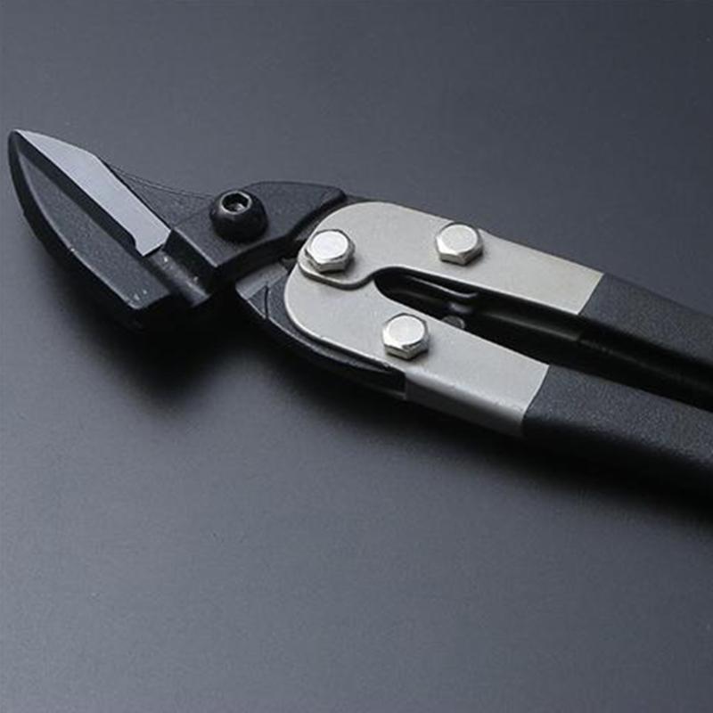 Cutting Tools, Shear Cutter Cuts 45°Metal Sheet Shearing Stainless Steel Scissor Continuously Metal Shears Soft Grip
