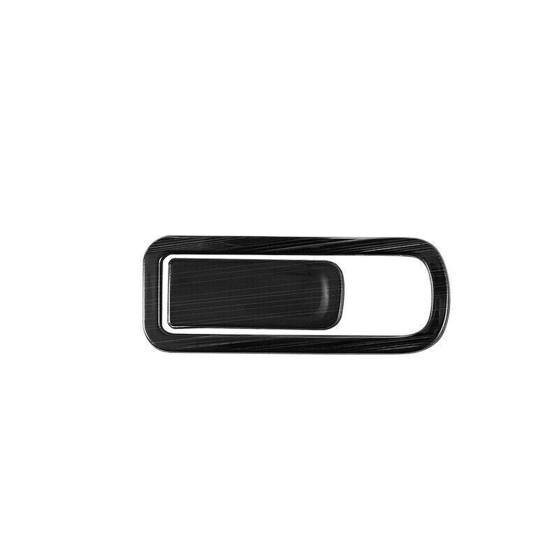 Co-Pilot Storage Box Handle Bowl Trim For Benz GLB W247 - Black Steel
