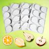 Silicone 8 Cavity Fruit Shape Mousse Cake Mold Set High Temperatures Resistant Dessert Mould Practical Baking Tool